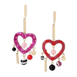 Betsey Johnson Unbreak My Heartdrop Earrings